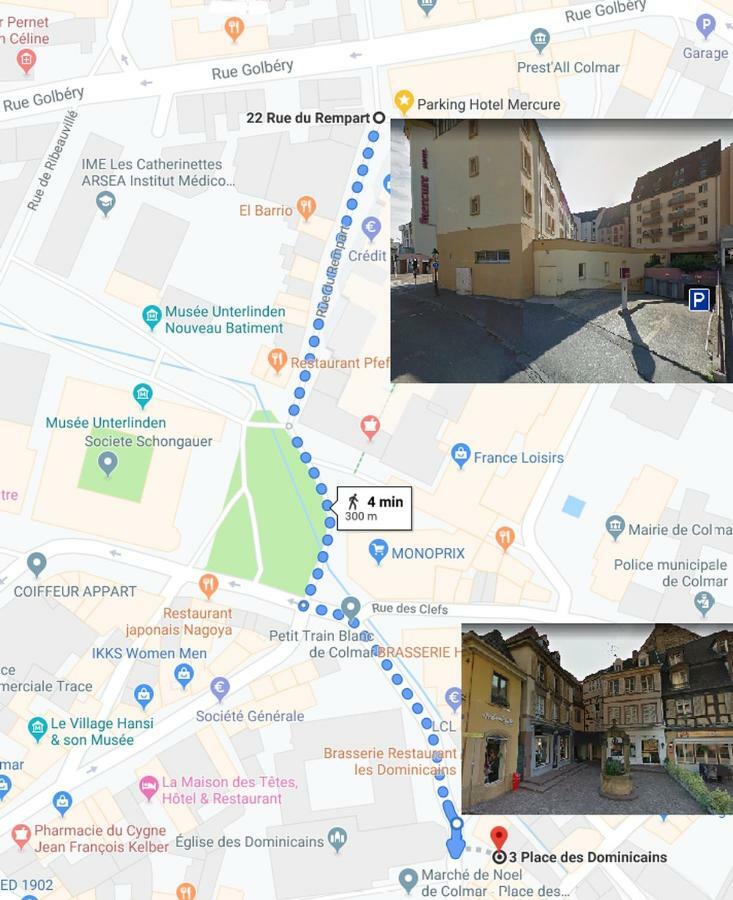 Duplex Des Dominicains - 1 Parking Gratuit - Hypercentre 6 Personnes Daire Colmar Dış mekan fotoğraf
